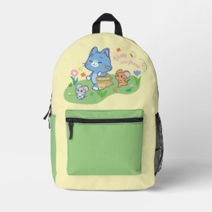 Anime Tom, Jerry und Tuffy Picnic Bedruckter Rucksack