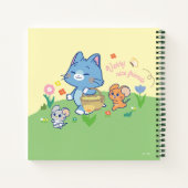 Anime Tom, Jerry und Tuffy Picnic Notizblock (Rückseite)