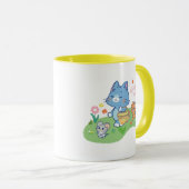 Anime Tom, Jerry und Tuffy Picnic Tasse (VorderseiteRechts)