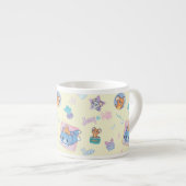 Anime Tom, Jerry und Tuffy Playtime Pattern Espressotasse (Vorderseite Rechts)