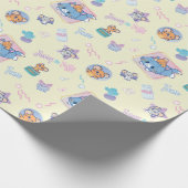 Anime Tom, Jerry und Tuffy Playtime Pattern Geschenkpapier (Ecke)
