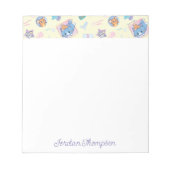 Anime Tom, Jerry und Tuffy Playtime Pattern Notizblock (Vorderseite)