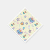 Anime Tom, Jerry und Tuffy Playtime Pattern Serviette (Ecke)
