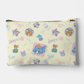 Anime Tom, Jerry und Tuffy Playtime Pattern Zubehörtasche (Rückseite)