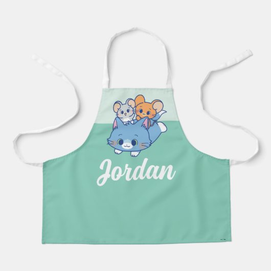 Anime Tom, Jerry und Tuffy Schürze (Vorderseite)