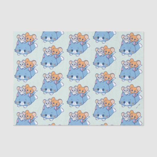 Anime Tom, Jerry und Tuffy Seidenpapier (Vorderseite)