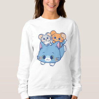 Anime Tom, Jerry und Tuffy Sweatshirt