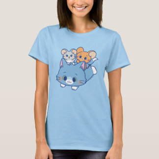 Anime Tom, Jerry und Tuffy T-Shirt