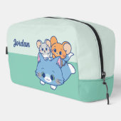 Anime Tom, Jerry und Tuffy Waschbeutel (Rechte Ecke)