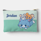 Anime Tom, Jerry und Tuffy Zubehörtasche (Rückseite)