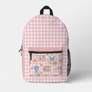 Anime Tom und Jerry Bakery Pattern Bedruckter Rucksack