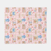 Anime Tom und Jerry Bakery Pattern Fleecedecke (Vorderseite (Horizontal))