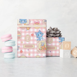 Anime Tom und Jerry Bakery Pattern Geschenkpapier