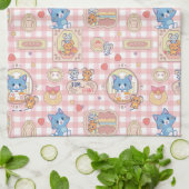 Anime Tom und Jerry Bakery Pattern Geschirrtuch (Gefaltet)