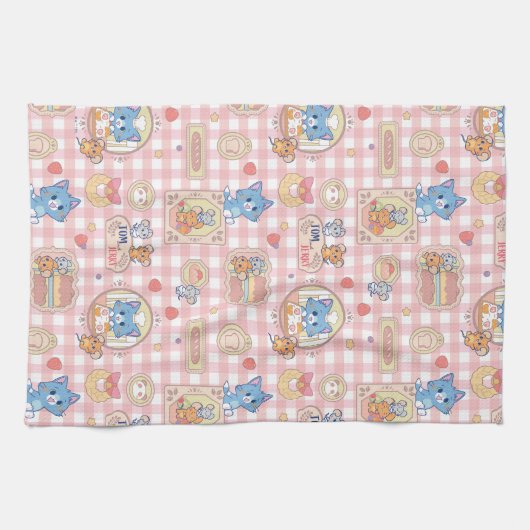 Anime Tom und Jerry Bakery Pattern Geschirrtuch (Horizontal)