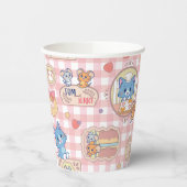 Anime Tom und Jerry Bakery Pattern Pappbecher (Links)