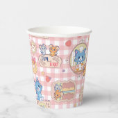 Anime Tom und Jerry Bakery Pattern Pappbecher (Rechts)