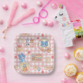 Anime Tom und Jerry Bakery Pattern Pappteller (Party)