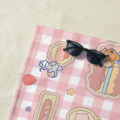 Anime Tom und Jerry Bakery Pattern Strandtuch (Beispiel)