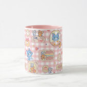 Anime Tom und Jerry Bakery Pattern Tasse (Zentrum)