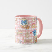 Anime Tom und Jerry Bakery Pattern Tasse (VorderseiteRechts)