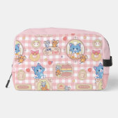 Anime Tom und Jerry Bakery Pattern Waschbeutel (Rückseite)