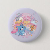 Anime Tom und Jerry Candy Party Button (Vorderseite)