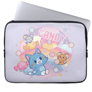 Anime Tom und Jerry Candy Party Laptopschutzhülle
