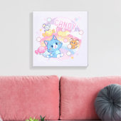 Anime Tom und Jerry Candy Party Leinwanddruck (Insitu (Wohnzimmer))
