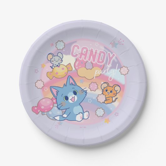Anime Tom und Jerry Candy Party Pappteller (Vorderseite)