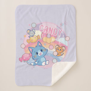 Anime Tom und Jerry Candy Party Sherpadecke