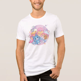 Anime Tom und Jerry Candy Party Tri-Blend Shirt