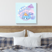 Anime Tom und Jerry Dreamy Nights Leinwanddruck (Insitu (Schlafzimmer))