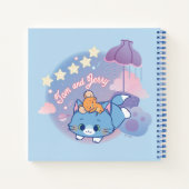 Anime Tom und Jerry Dreamy Nights Notizblock (Rückseite)