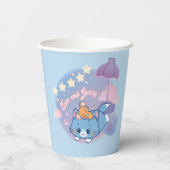 Anime Tom und Jerry Dreamy Nights Pappbecher (Rückseite)