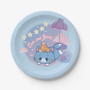 Anime Tom und Jerry Dreamy Nights Pappteller