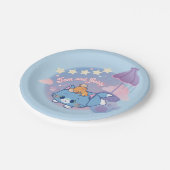 Anime Tom und Jerry Dreamy Nights Pappteller (Schrägansicht)