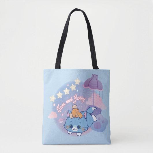 Anime Tom und Jerry Dreamy Nights Tasche (Vorderseite)