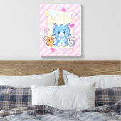 Anime Tom und Jerry Strawberry Fun Leinwanddruck (Insitu (Schlafzimmer))