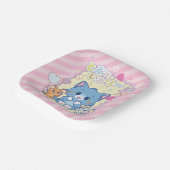 Anime Tom und Jerry Strawberry Fun Pappteller (Gewinkelt)