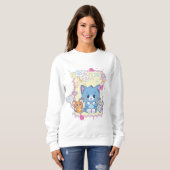 Anime Tom und Jerry Strawberry Fun Sweatshirt (Vorne ganz)