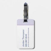 Anime Tom und Jerry - Tom Gepäckanhänger (Rückseite vertikal)