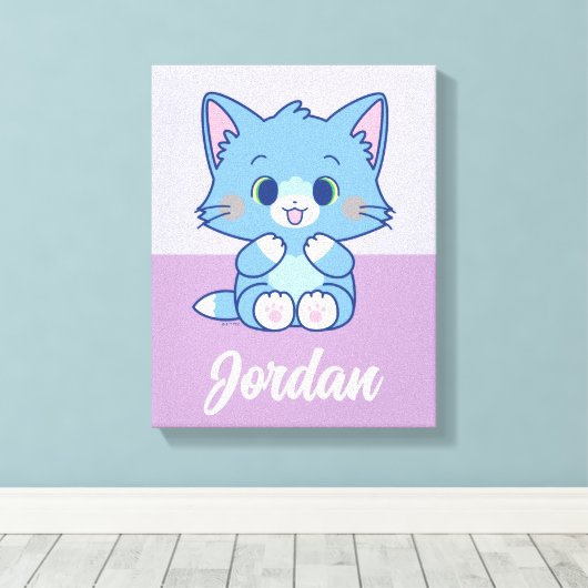 Anime Tom und Jerry - Tom Leinwanddruck (Insitu (Holzboden))