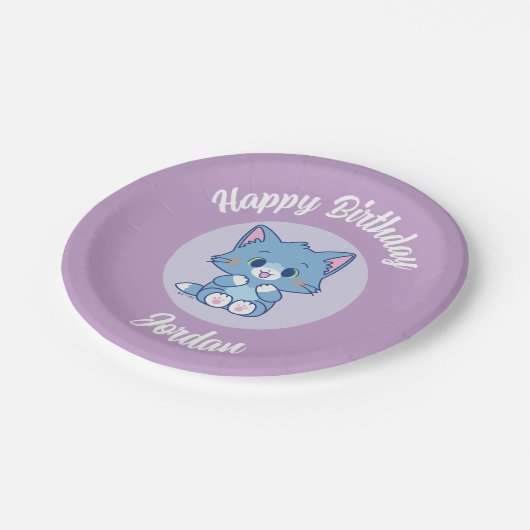 Anime Tom und Jerry - Tom Pappteller (Schrägansicht)