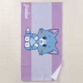 Anime Tom und Jerry - Tom Strandtuch (Vorderseite)