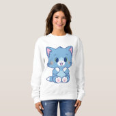 Anime Tom und Jerry - Tom Sweatshirt (Vorne ganz)