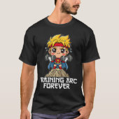 ANIME - TRAININGSBOGEN FÜR IMMER T-Shirt (Vorderseite)