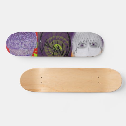 Anime-Trilogie Skateboard (Horizontal)