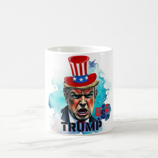 Anime Trump Throw-Tasse Kaffeetasse (Mittel)