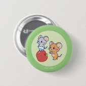 Anime Tuffy und Jerry Apple Rolling Button (Vorne & Hinten)